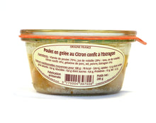 Charger l'image dans la galerie, Poulet en gelée au Citron confit à l’Estragon 200 g