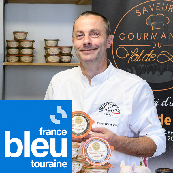 Patrick Bourreau invité à l'émission "Côté saveurs en Touraine" à France bleu Touraine