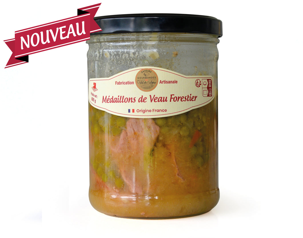 Médaillons de Veau Forestier 600 g