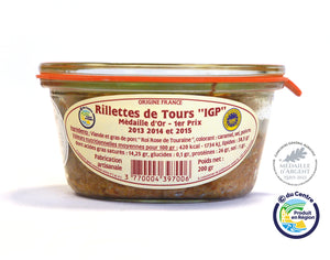 Rillettes de Tours "IGP" 200 g