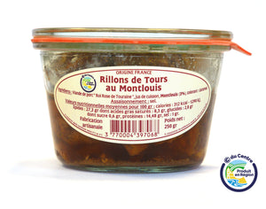 Rillons de Tours au Montlouis 250 g