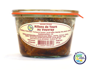 Rillons de Tours au Vouvray 250 g