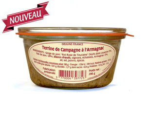 Terrine de Campagne à l’Armagnac 200 g