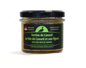 Terrine de Canard au Foie de Canard et aux Figues (20% FOIE GRAS DE CANARD)